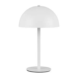 Mat bijela LED stolna lampa s metalnim sjenilom (visina 21 cm) Munoz – Trio