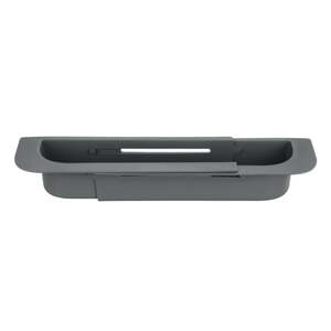Sivi plastičan teleskopski ocjeđivač za sudoper 49,5x8,5 cm Fino – Wenko