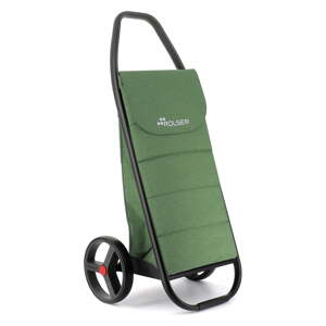 Vreća za kupovinu s kotačićima 53 l Com Tweed Polar Black Tube – Rolser