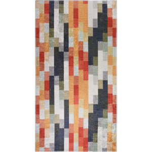 Narančasti/sivi periv tepih 80x150 cm Blocks of Fun – Vitaus
