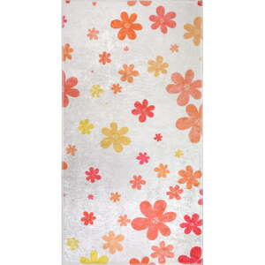 Narančasti/boje slonovače periv dječji tepih 160x230 cm Fall Flowers – Vitaus