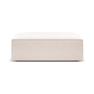 Bež baršunast tabure Vanda – Mazzini Sofas