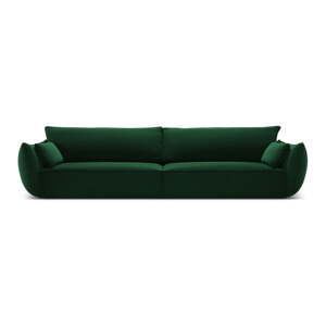 Tamno zelena baršunasta sofa 248 cm Vanda – Mazzini Sofas