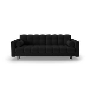 Crna sklopiva/s prostorom za odlaganje sofa 222 cm Bali – Cosmopolitan Design