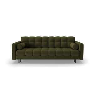 Zelena sklopiva/s prostorom za odlaganje sofa 222 cm Bali – Cosmopolitan Design