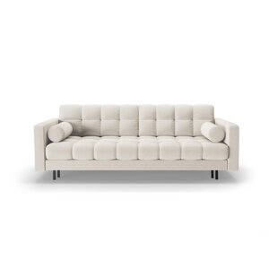Krem sklopiva/s prostorom za odlaganje sofa 222 cm Bali – Cosmopolitan Design