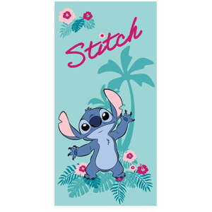 Tirkizni dječji ručnik od mikrovlakana 70x140 cm Lilo and Stitch "Hawaii" – Jerry Fabrics