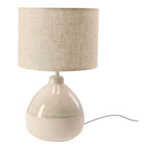 Bež stolna lampa s tekstilnim sjenilom (visina 41 cm) Ardo – Candellux Lighting