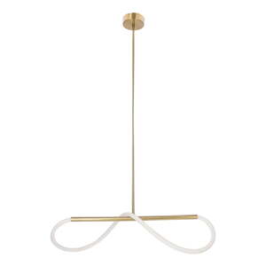 LED viseća svjetiljka u zlatnoj boji Supreme – Candellux Lighting