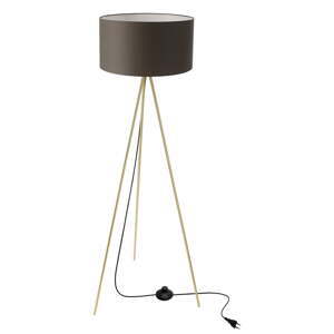 Stojeća svjetiljka s tekstilnim sjenilom (visina 144 cm) Vanti – Candellux Lighting