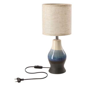 Stolna lampa s tekstilnim sjenilom (visina 34 cm) Navia – Candellux Lighting