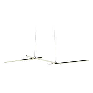LED viseća svjetiljka u srebrnoj boji Thasos – Candellux Lighting