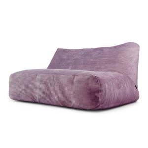 Ljubičasta vreća za sjedenje od samta Sofa Tube 160 – SLOWDOWN