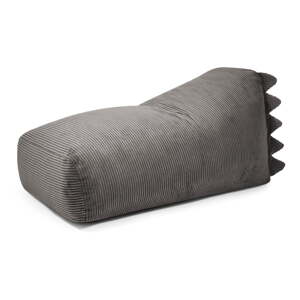 Tamno siva vreća za sjedenje od samta Snug 130 Dragon – SLOWDOWN