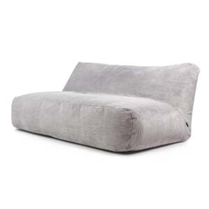 Svijetlo siva vreća za sjedenje od samta Sofa Tube 190 – SLOWDOWN