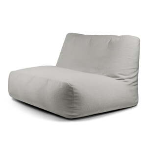 Svijetlo siva vreća za sjedenje od bouclé tkanine Sofa Tube – SLOWDOWN