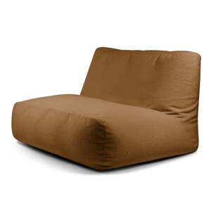 Smeđa vreća za sjedenje od bouclé tkanine Sofa Tube – SLOWDOWN