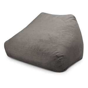 Tamno siva vreća za sjedenje od samta Sofa Snug – SLOWDOWN