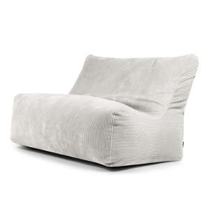 Krem vreća za sjedenje od samta Sofa Seat Lounge – SLOWDOWN