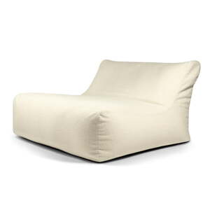 Krem vreća za sjedenje od bouclé tkanine Sofa Lounge – SLOWDOWN