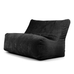 Crna vreća za sjedenje od samta Sofa Seat Lounge – SLOWDOWN