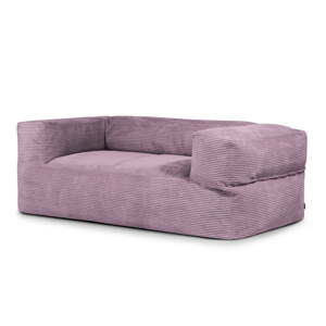 Ljubičasta vreća za sjedenje od samta Sofa MooG – SLOWDOWN