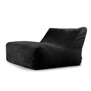 Crna vreća za sjedenje od samta Sofa Lounge – SLOWDOWN
