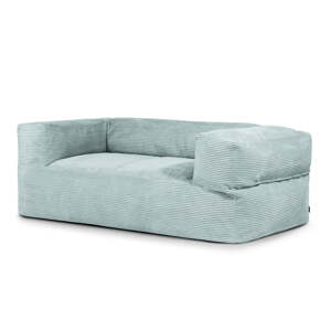 Mentol zelena vreća za sjedenje od samta Sofa MooG – SLOWDOWN