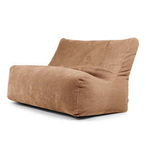 Smeđa vreća za sjedenje od samta Sofa Seat Lounge – SLOWDOWN