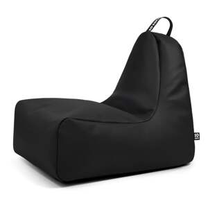 Crna vreća za sjedenje od imitacije kože Chill XL – So Soft?