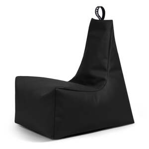 Crna vreća za sjedenje od imitacije kože Icy XL – So Soft?