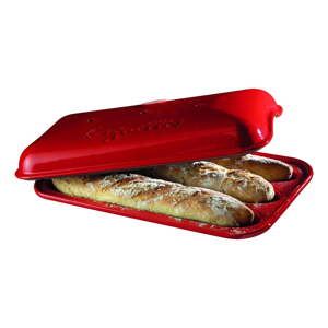 Crveni kalup za baguette Emile Henry