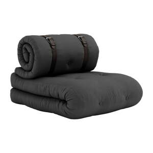 Tamnosiva promjenjiva fotelja na kopčanje Karup Design