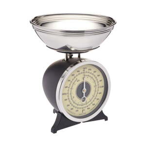 Crna kuhinjska vaga Kitchen Craft Classic Collection