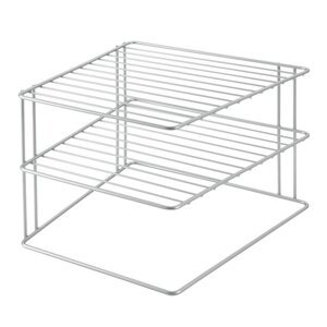 Željezna dodatna kuhinjska polica u srebrnoj boji 25x25 cm Palio – Metaltex