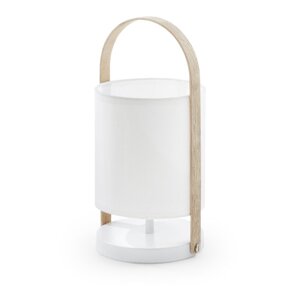 Bijela stolna lampa Kave Home Zayla