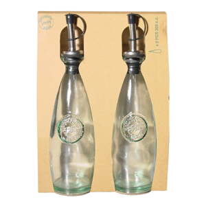 Set za ulje i ocat od recikliranog stakla Ego Dekor Authentic, 300ml
