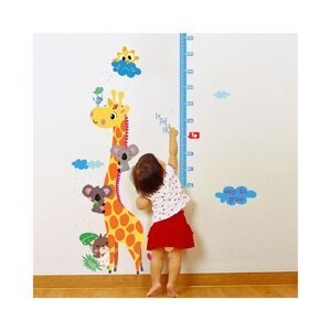 Dječja naljepnica s motivom metra za vrata/za zid 60x120 cm Giraffe & Koalas – Ambiance