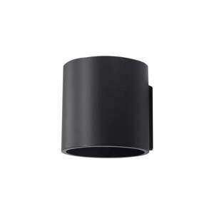 Crna zidna lampa Nice Lamps Roda