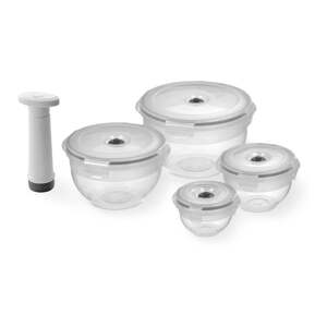 Set od 4 kutije za hranu i vakuumska pumpica Compactor Hrana Saver