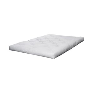 Bijeli srednje tvrd futon madrac 140x200 cm Comfort Natural – Karup Design