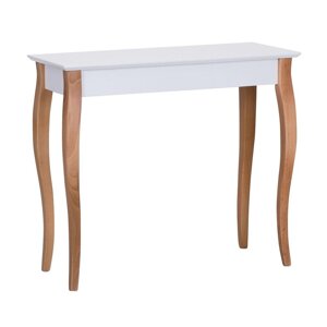 White Ragaba Console pomoćni stolić, dužina 85 cm