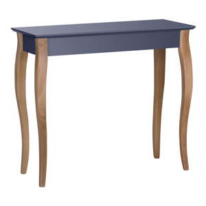 Grafitno sivi pomoćni stolić Ragaba Console, dužine 85 cm