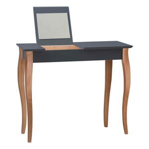 Grafitno sivi toaletni stolić sa zrcalom Ragaba Dressing Table, duljine 85 cm