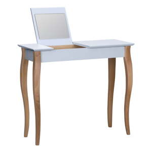 Svijetlosivi toaletni stolić sa zrcalom Ragaba Dressing Table, dužine 85 cm
