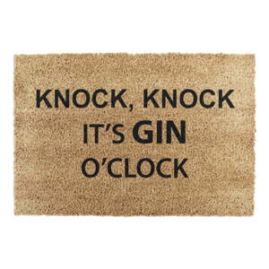 Otirač od kokosovih vlakana 40x60 cm Gin O'Clock – Artsy Doormats