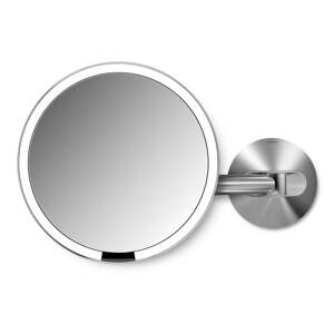 Zidno/kozmetičko ogledalo s osvjetljenjem/povećavajuće (5x) ø 20 cm Sensor – simplehuman