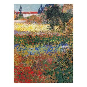 Reprodukcija slike Vincenta Van Gogha - Flower Gardem, 30 x 40 cm