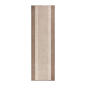 Bež-smeđa staza Hanse Home Basic, 80 x 300 cm
