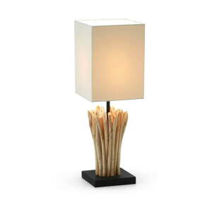 Bež stolna lampa Kave Home Poob